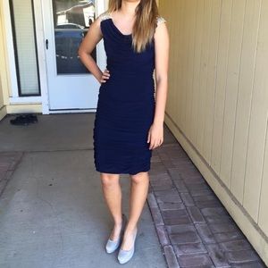 Navy Blue Dress